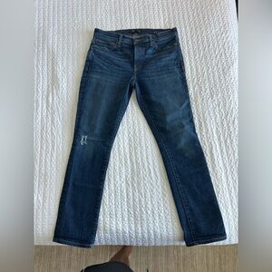 Madewell dark wash skinny jeans 34×30